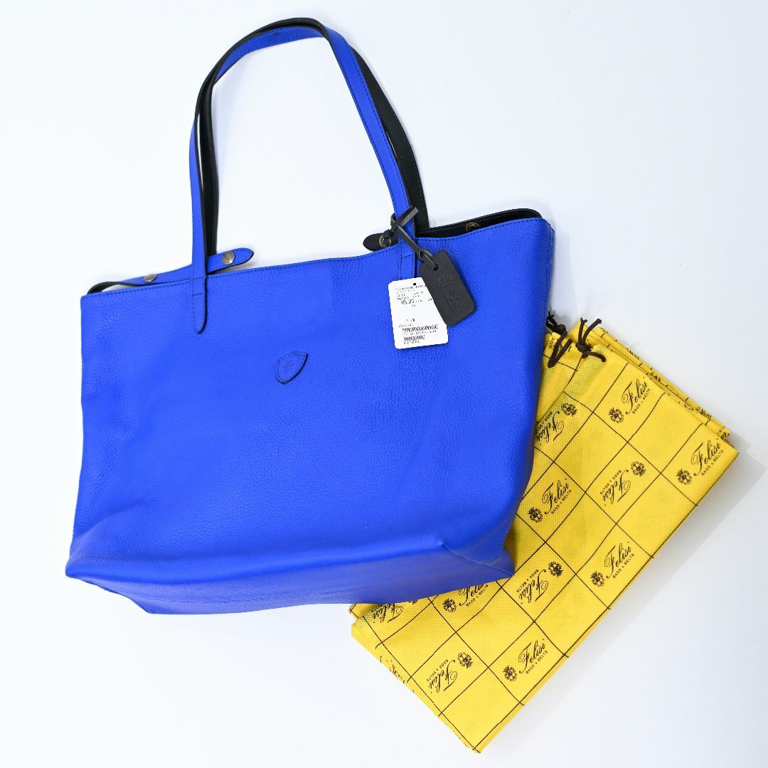 Felisi - FELISI|限定ブルー色 トートバッグ|15/50/LD+DS Felisi - FELISI|限定ブルー色 トートバッグ|15/50/LD+DS
