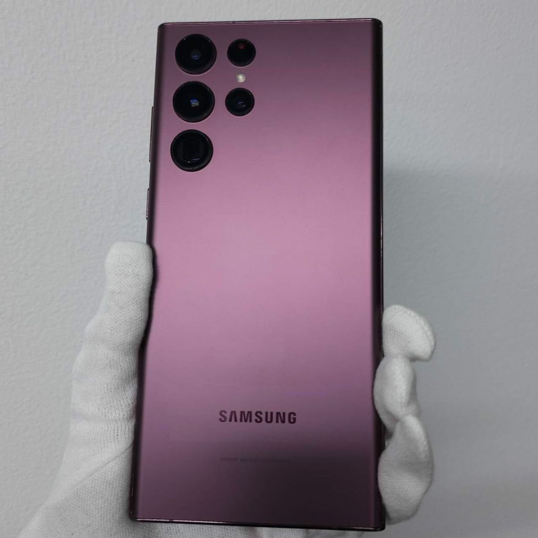 SAMSUNG - Galaxy S22 Ultra 256GB バーガンディ SIMフリー良品 SAMSUNG - Galaxy S22 Ultra 256GB バーガンディ SIMフリー良品