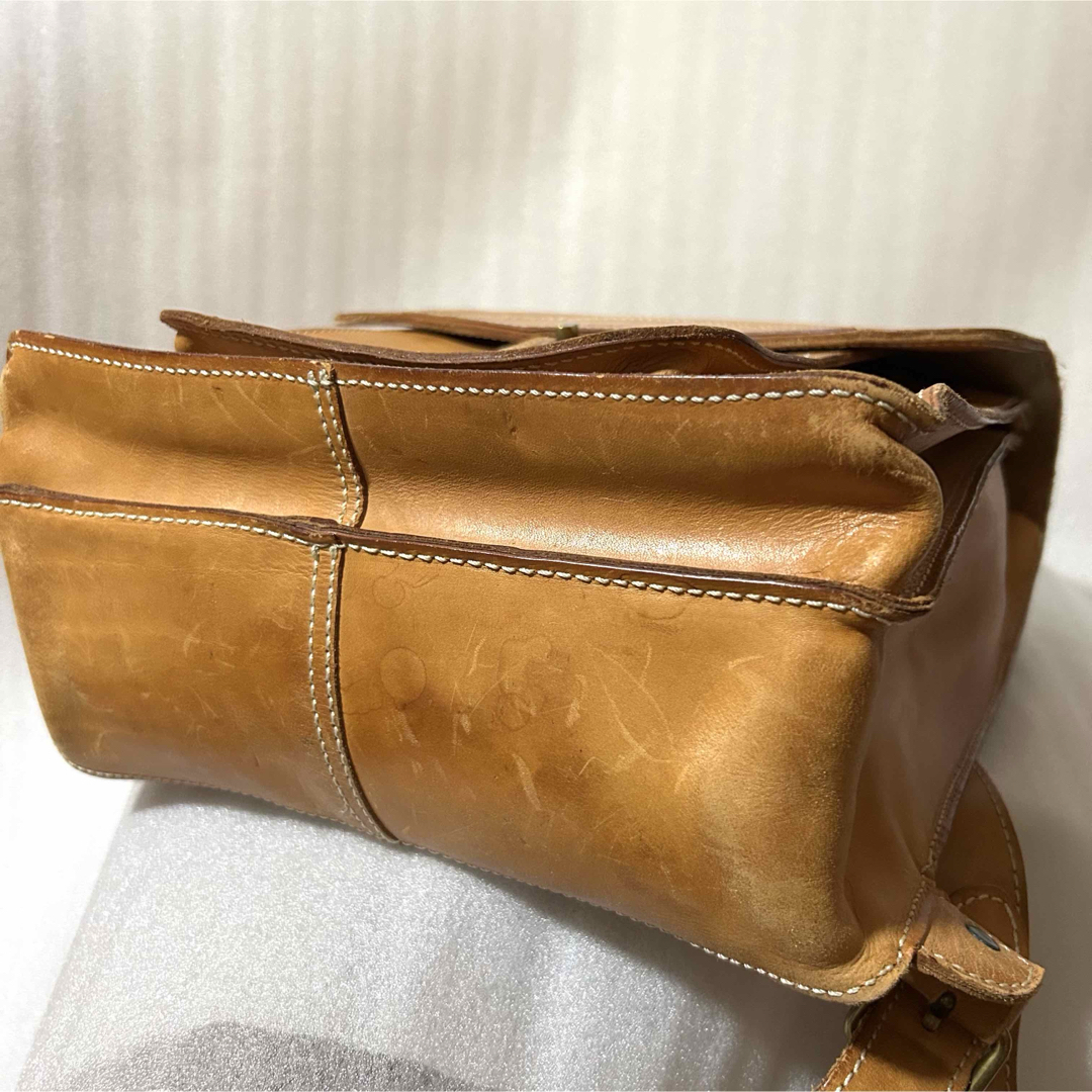 BREE - BREE ブリー 中古古着レザーリュック ライトブラウン BREE - BREE ブリー 中古古着レザーリュック ライトブラウン