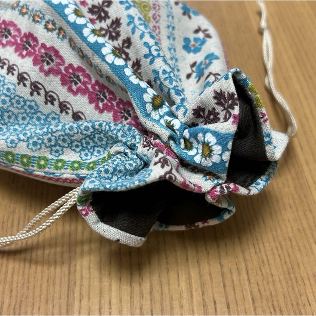 ハンドメイド 巾着袋 polishnostalgia ①の通販 by Pomu's shop ハンドメイド 巾着袋 polishnostalgia ①の通販 by Pomu's shop