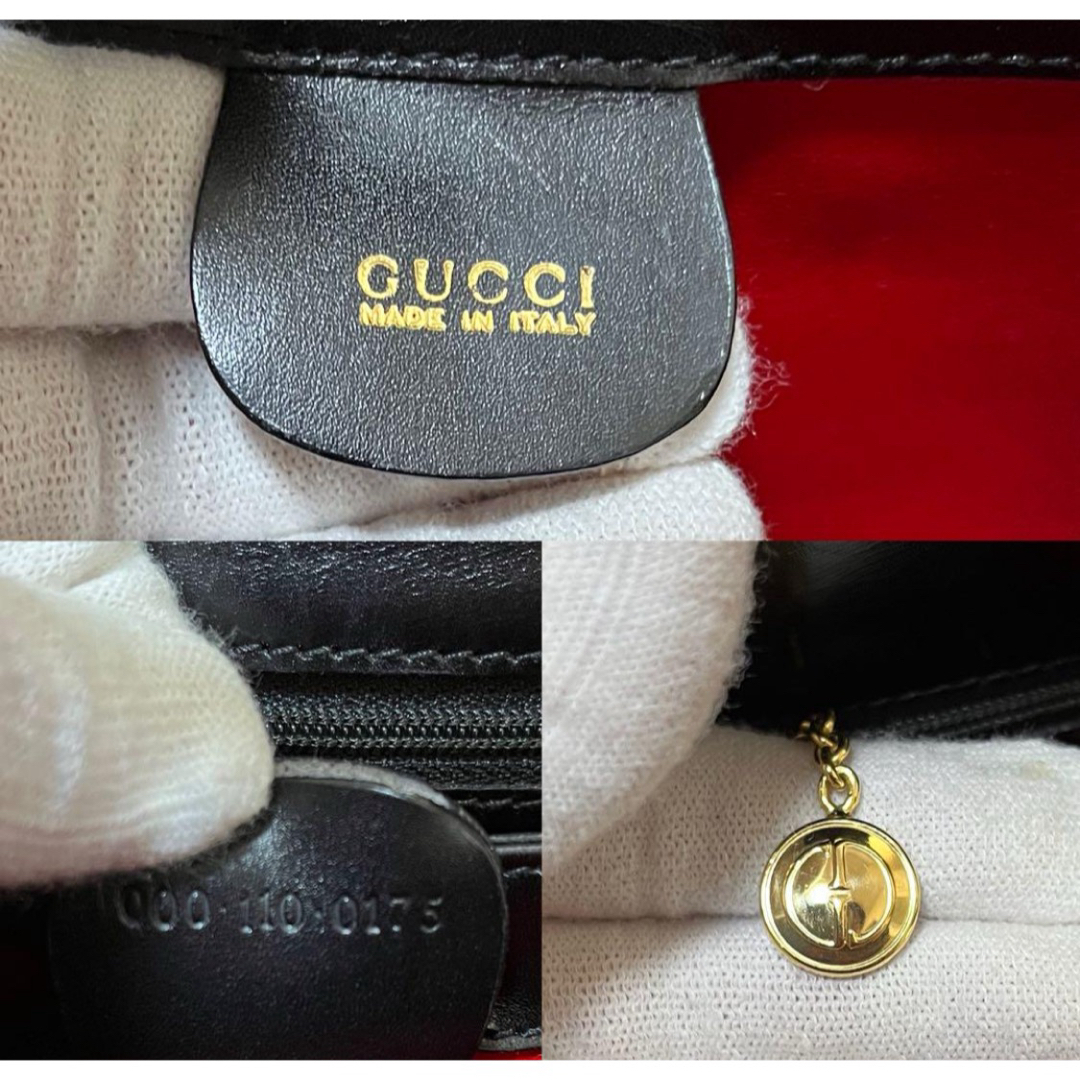 GUCCI - 美品 GUCCI グッチ バンブー ターンロック バッグ 2way GUCCI - 美品 GUCCI グッチ バンブー ターンロック バッグ 2way