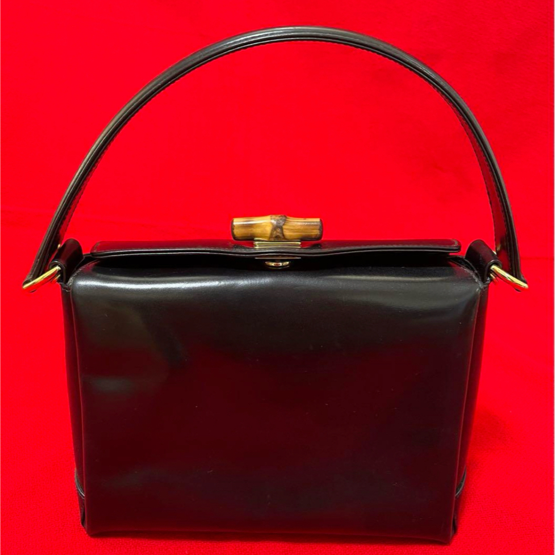 GUCCI - 美品 GUCCI グッチ バンブー ターンロック バッグ 2way GUCCI - 美品 GUCCI グッチ バンブー ターンロック バッグ 2way