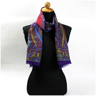 ETRO(ストール/パシュミナ ・ パープル/紫色系)のフリマ ETRO(ストール/パシュミナ ・ パープル/紫色系)のフリマ