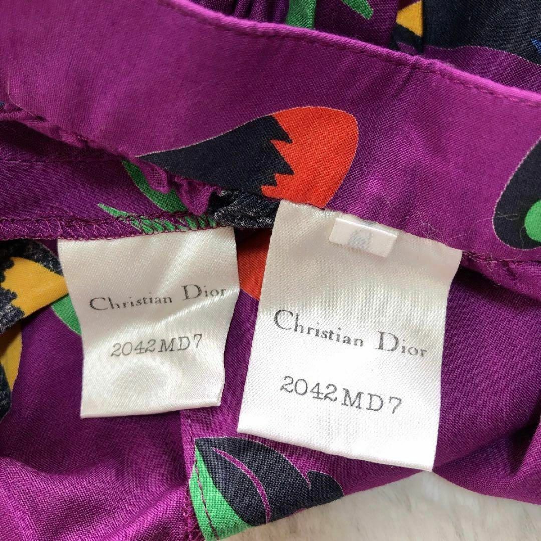 Christian Dior - Dior*ディオール ヴィンテージ花柄 Christian Dior - Dior*ディオール ヴィンテージ花柄
