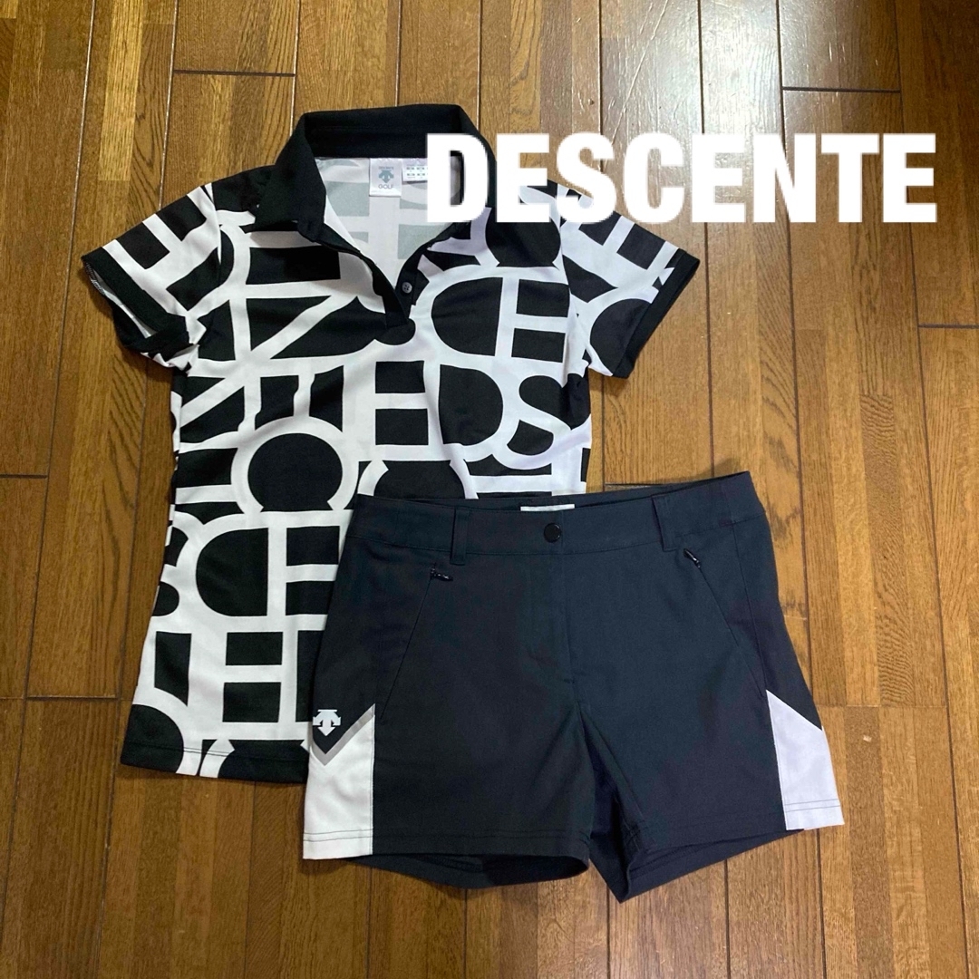 DESCENTE - 【DESCENTE】 ゴルフ レディースセットアップの通販 DESCENTE - 【DESCENTE】 ゴルフ レディースセットアップの通販