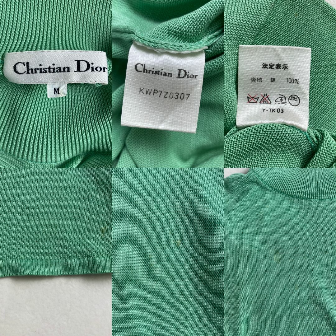 新発売 新商品 クリスチャンディオール トップス ロゴ刺しゅう クロップド トップス