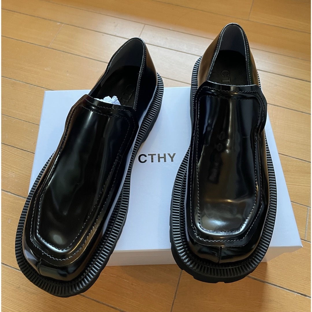 CTHY LEATHER FACET LOAFER ローファー MB まとめの通販 by CTHY LEATHER FACET LOAFER ローファー MB まとめの通販 by
