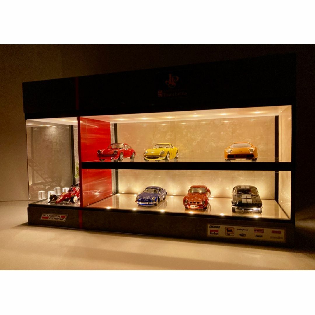 1/43・Liberty Walk風&精密樹木・ディスプレーBOX/ネオジオラマ 1/43・Liberty Walk風&精密樹木・ディスプレーBOX/ネオジオラマ