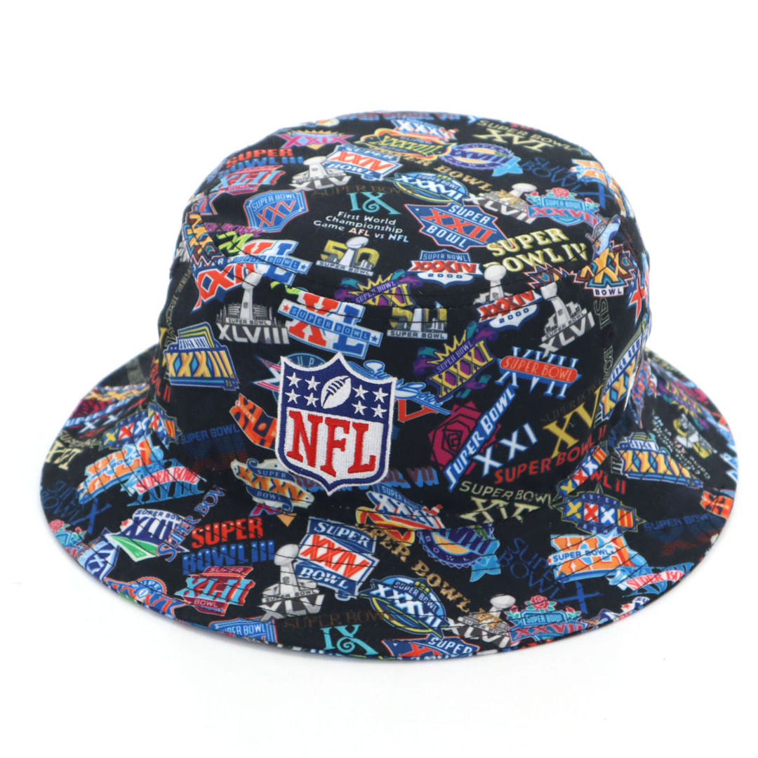 NEW ERA - 古着 NEW ERA ニューエラ ×NFL 総柄 バケット ハット NEW ERA - 古着 NEW ERA ニューエラ ×NFL 総柄 バケット ハット