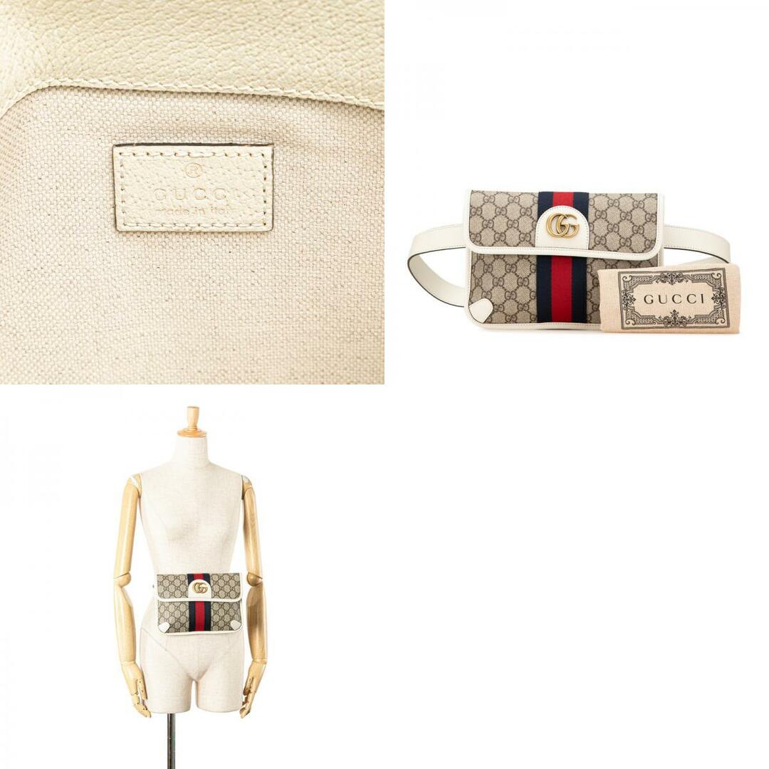 GUCCI - 美品 グッチ GGスプリーム シェリーライン ウエスト GUCCI - 美品 グッチ GGスプリーム シェリーライン ウエスト