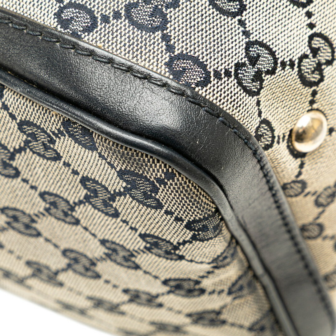 GUCCI - グッチ GGキャンバス シェリーライン ボストンバッグ GUCCI - グッチ GGキャンバス シェリーライン ボストンバッグ