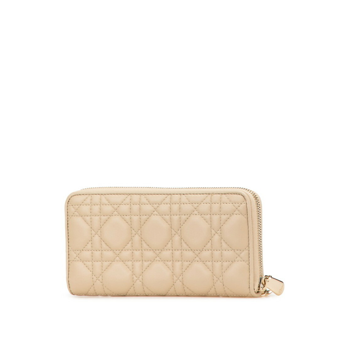 Dior - 美品 ディオール カナージュ ラウンドファスナー 長財布 Dior - 美品 ディオール カナージュ ラウンドファスナー 長財布