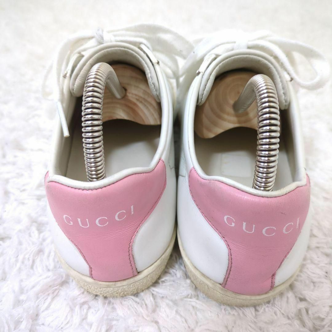 GUCCI - GUCCI スニーカー エース インターロッキング レザー GUCCI - GUCCI スニーカー エース インターロッキング レザー