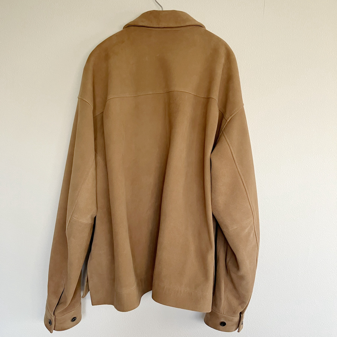 ANCELLM 25SS SUEDE SHORT SHIRT JACKET の通販 by can's shop ANCELLM 25SS SUEDE SHORT SHIRT JACKET の通販 by can's shop