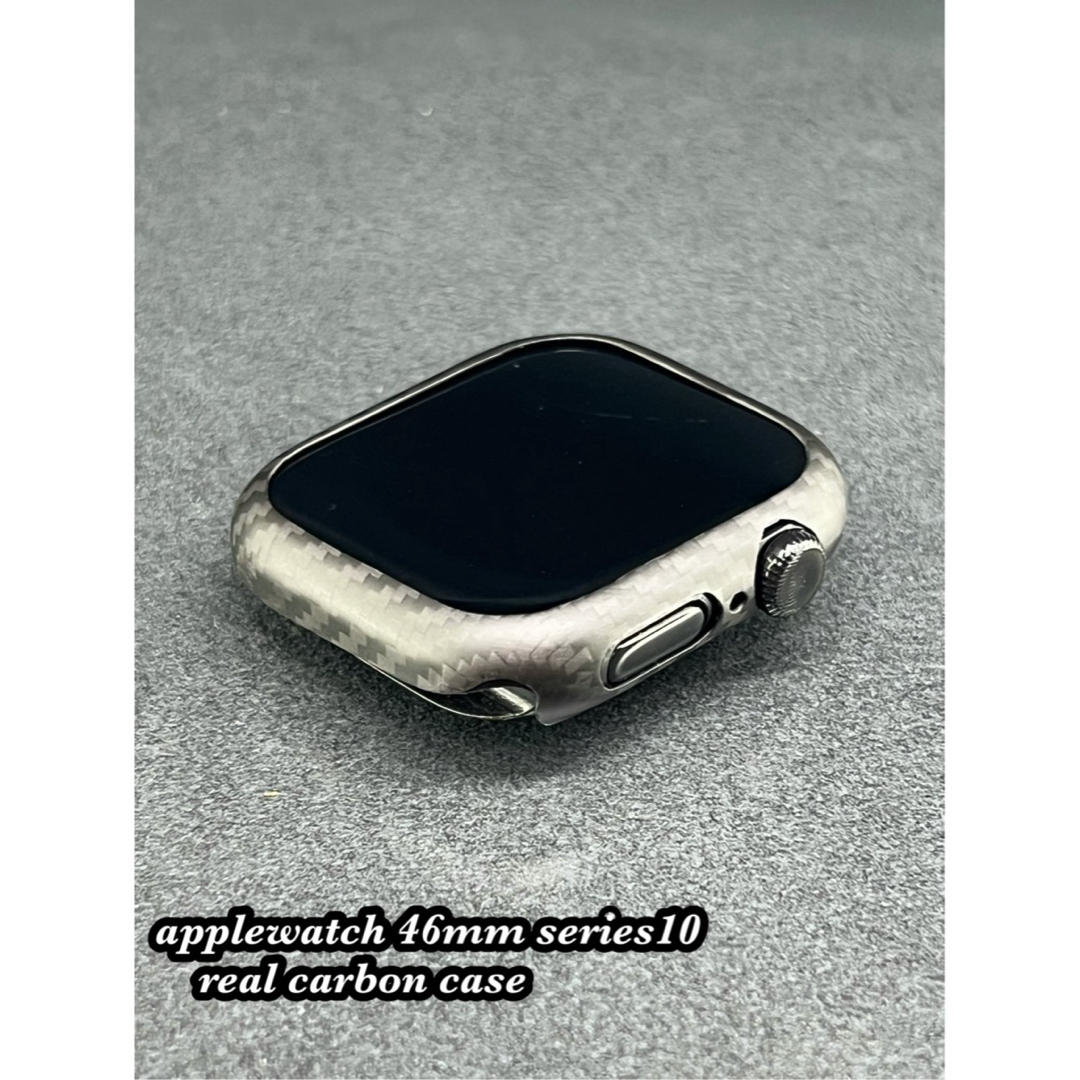 Apple Watch - 46mm 49mm アップルウォッチ用 リアルカーボン Apple Watch - 46mm 49mm アップルウォッチ用 リアルカーボン