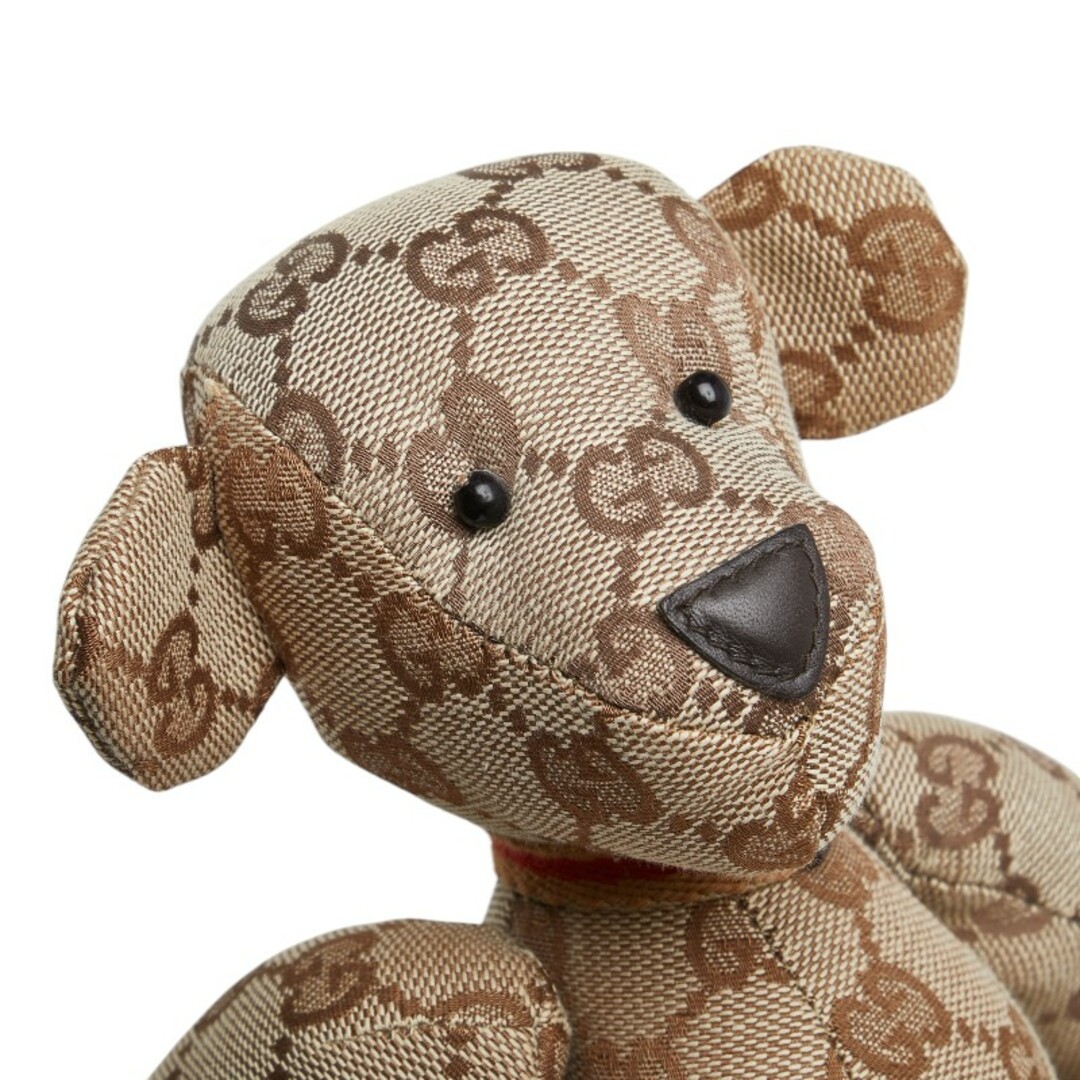 GUCCI - 美品 グッチ GGキャンバス テディベア くま ぬいぐるみ GUCCI - 美品 グッチ GGキャンバス テディベア くま ぬいぐるみ