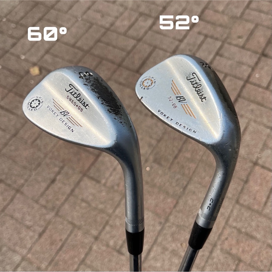 Titleist - タイトリスト ボーケイデザイン SM ウェッジ 60° 52 Titleist - タイトリスト ボーケイデザイン SM ウェッジ 60° 52