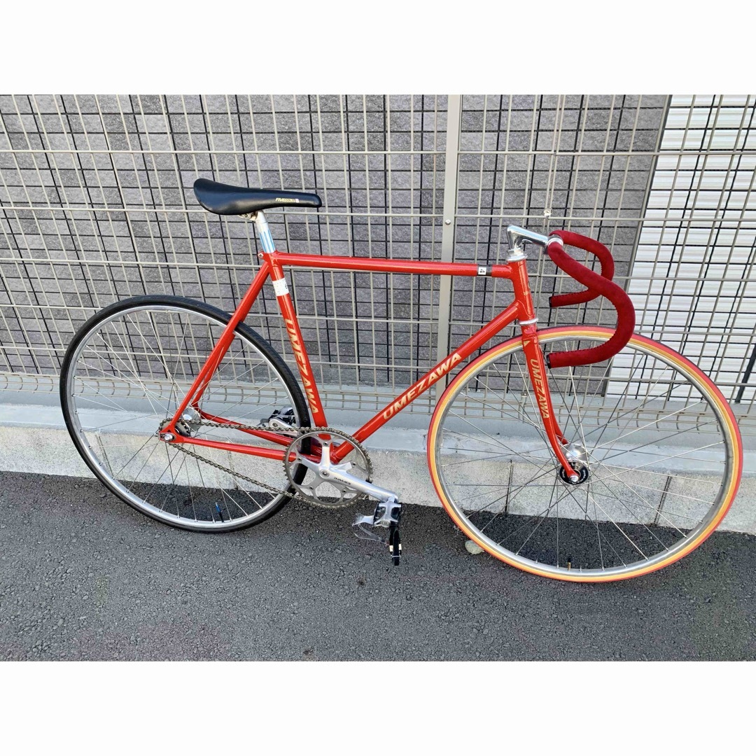 Umezawa NJS ウメザワ 競輪 フレーム ピストバイク 完成車の通販 Umezawa NJS ウメザワ 競輪 フレーム ピストバイク 完成車の通販