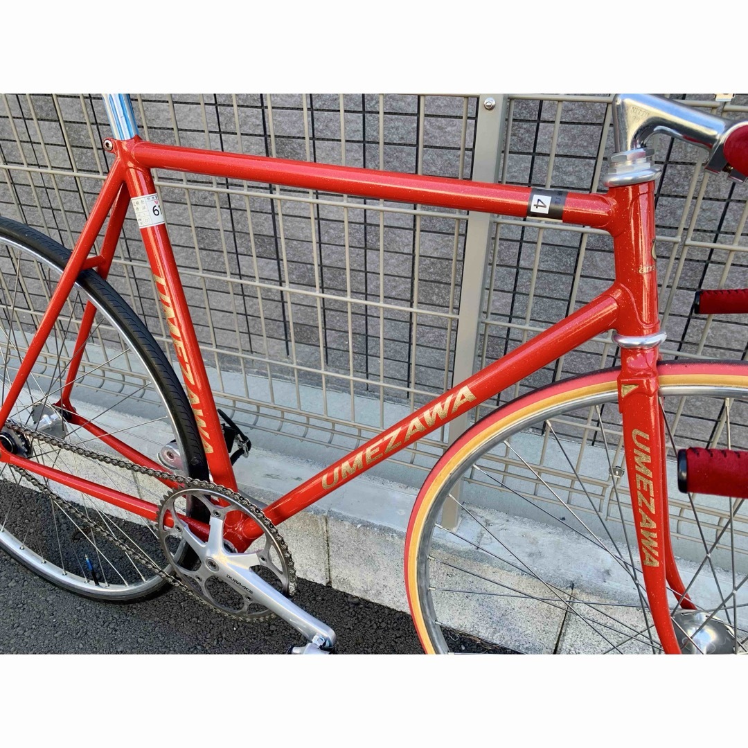 Umezawa NJS ウメザワ 競輪 フレーム ピストバイク 完成車の通販 Umezawa NJS ウメザワ 競輪 フレーム ピストバイク 完成車の通販