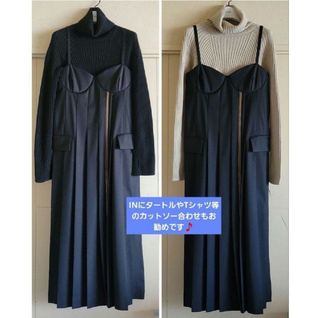 sacai - sacai ロロピアーナ 新品 297,000円 ボックスプリーツ sacai - sacai ロロピアーナ 新品 297,000円 ボックスプリーツ
