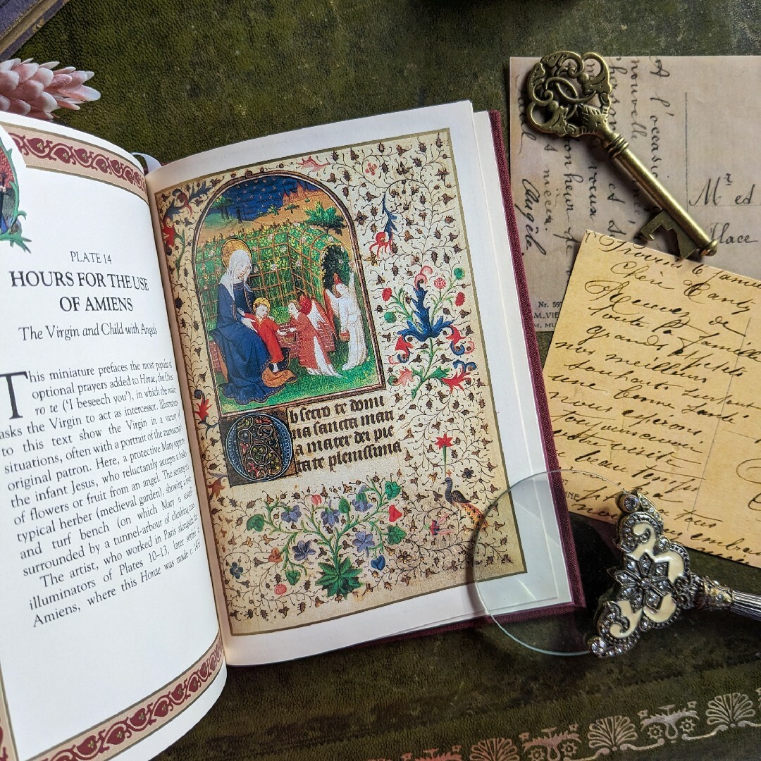美しい装飾写本のミニヴィンテージ本♪ 古書 洋書の通販 by 美しい装飾写本のミニヴィンテージ本♪ 古書 洋書の通販 by