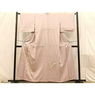 平和屋着物■訪問着　刺繍　几帳草花文　金彩　正絹　逸品　BAAQ4734du(着物)