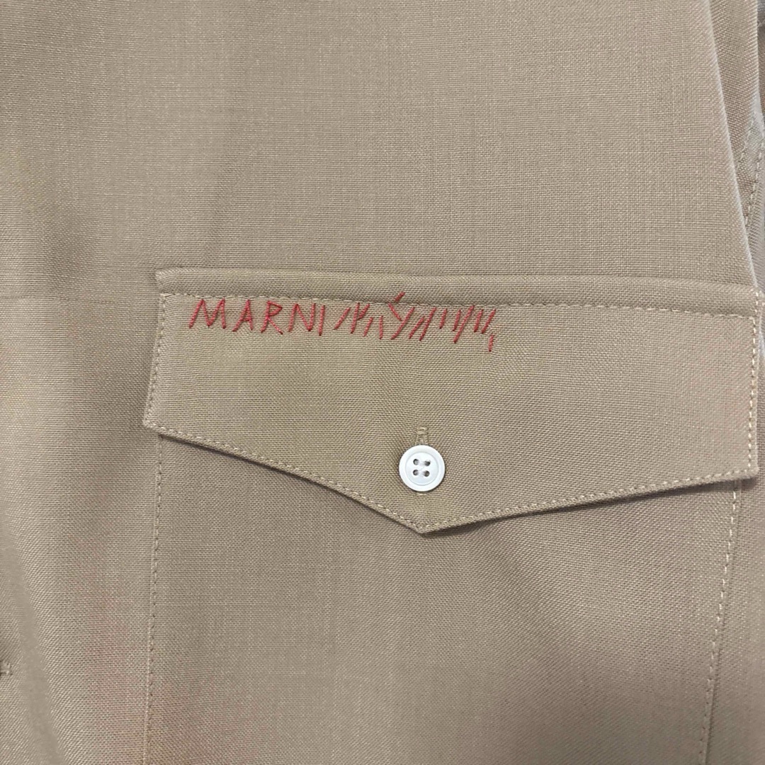 MARNI - ※4月29日まで値引 MARNI トロピカルウールシャツ シャツ MARNI - ※4月29日まで値引 MARNI トロピカルウールシャツ シャツ