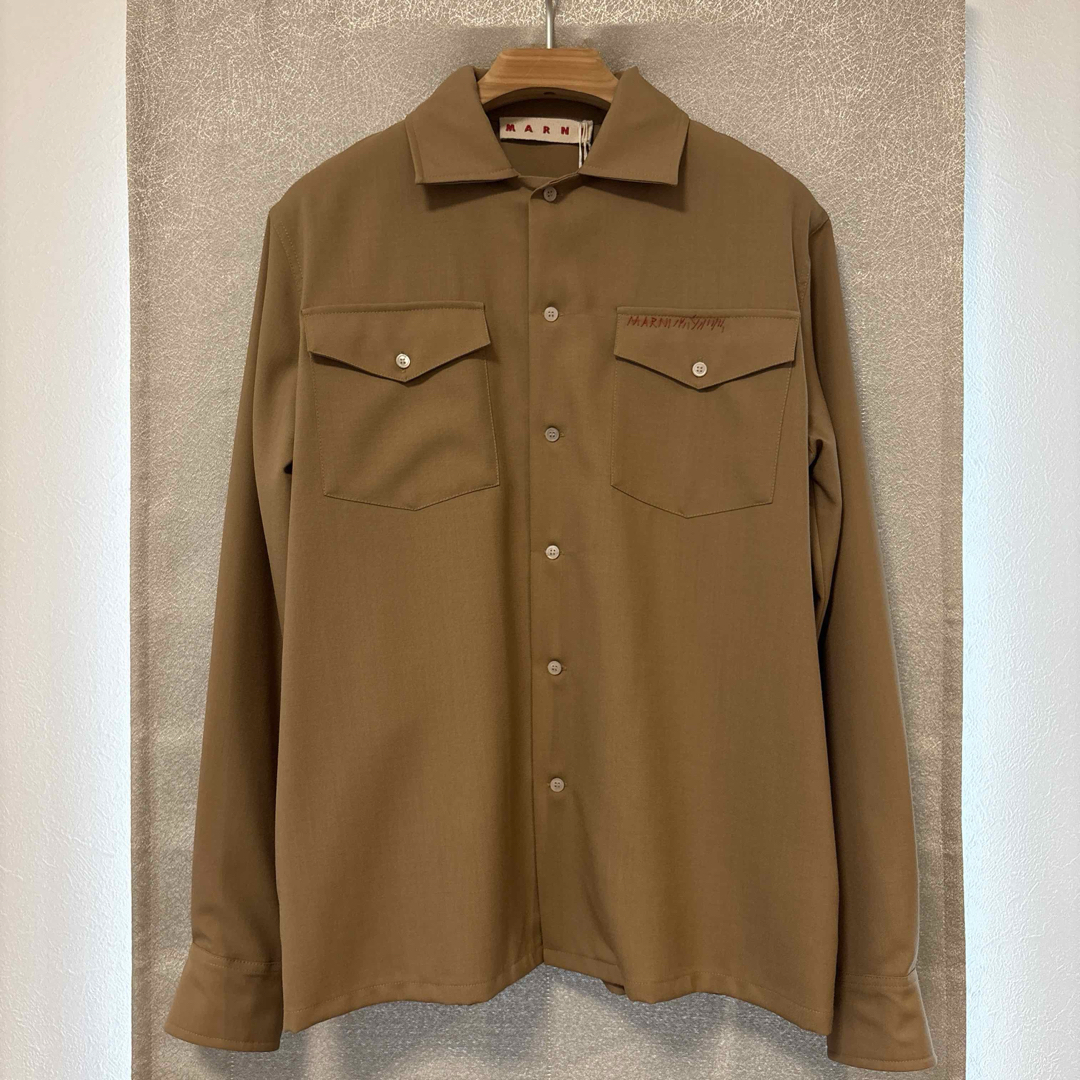 MARNI - ※4月29日まで値引 MARNI トロピカルウールシャツ シャツ MARNI - ※4月29日まで値引 MARNI トロピカルウールシャツ シャツ