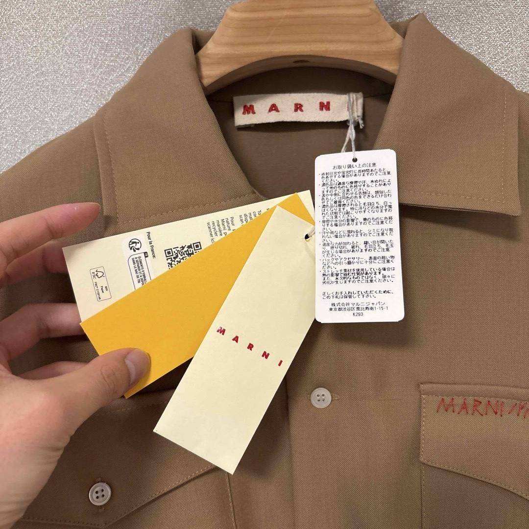 MARNI - ※4月29日まで値引 MARNI トロピカルウールシャツ シャツ MARNI - ※4月29日まで値引 MARNI トロピカルウールシャツ シャツ