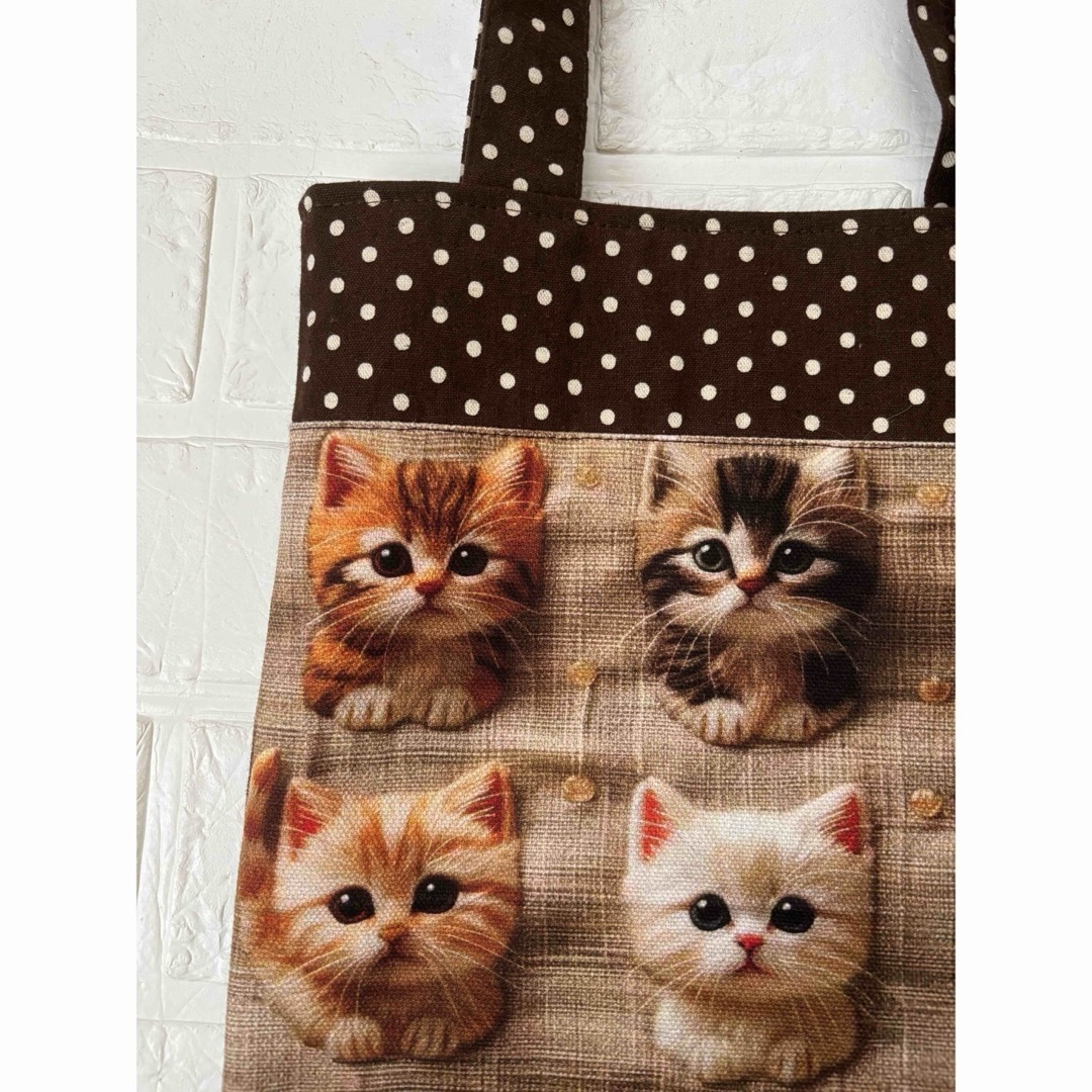 猫柄ミニトートバッグの通販 by Lychee's shop|ラクマ 猫柄ミニトートバッグの通販 by Lychee's shop|ラクマ