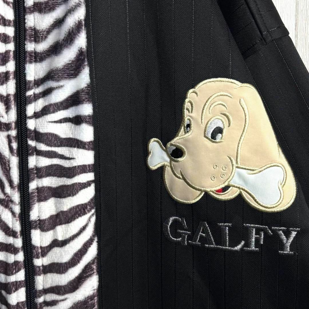 GALFY - 2880【希少ビッグサイズ】ガルフィー 両面刺繍犬ロゴ GALFY - 2880【希少ビッグサイズ】ガルフィー 両面刺繍犬ロゴ