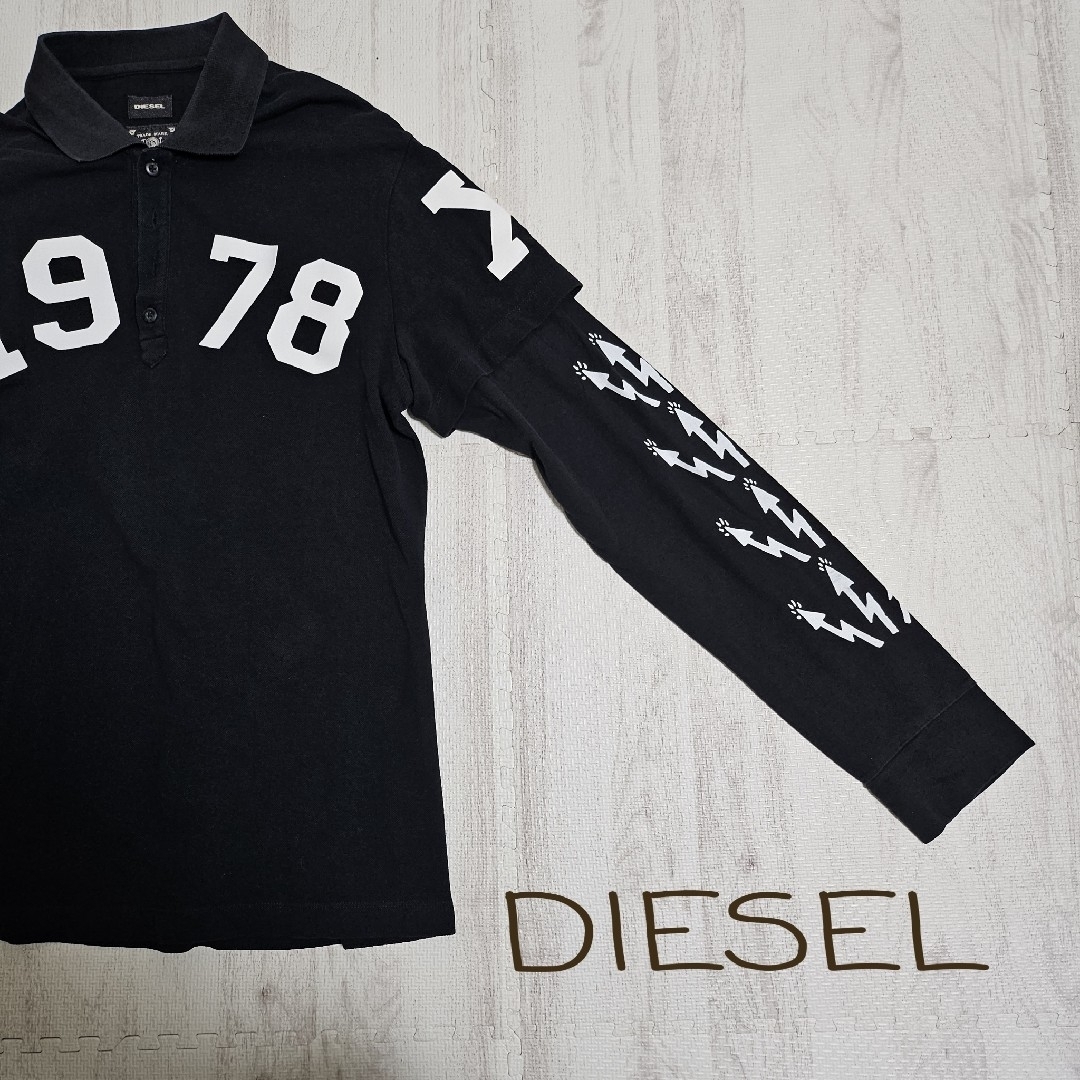 DIESEL - DIESEL 長袖ポロシャツ 1978の通販 by セカンド DIESEL - DIESEL 長袖ポロシャツ 1978の通販 by セカンド