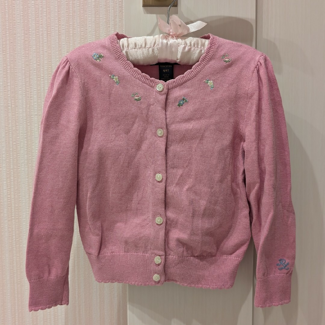 POLO RALPH LAUREN - ラルフローレン♡ピンク カーディガンの POLO RALPH LAUREN - ラルフローレン♡ピンク カーディガンの