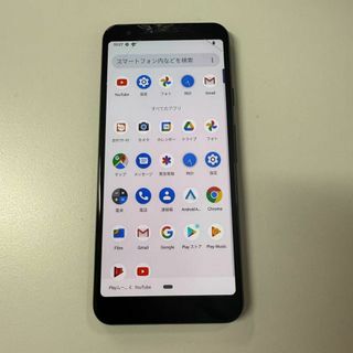Google Pixel - Google Pixel 3a 64GB Black 画面割れ ジャンク Google Pixel - Google Pixel 3a 64GB Black 画面割れ ジャンク