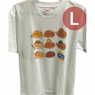 ユニクロ(UNIQLO)の名古屋　限定　ユニクロ　フジパン　ネオバタくん　Tシャツ　男女兼用　Lサイズ(Tシャツ/カットソー(半袖/袖なし))