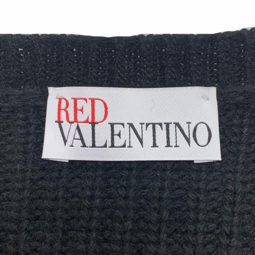 RED VALENTINO - レッドヴァレンティノ ニットワンピース フリル RED VALENTINO - レッドヴァレンティノ ニットワンピース フリル