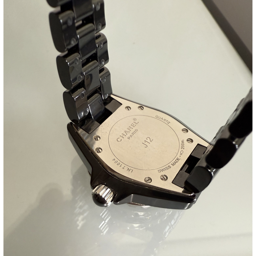 CHANEL - 美品 CHANEL時計 J12 12Pダイヤ レディース 33mの通販 CHANEL - 美品 CHANEL時計 J12 12Pダイヤ レディース 33mの通販