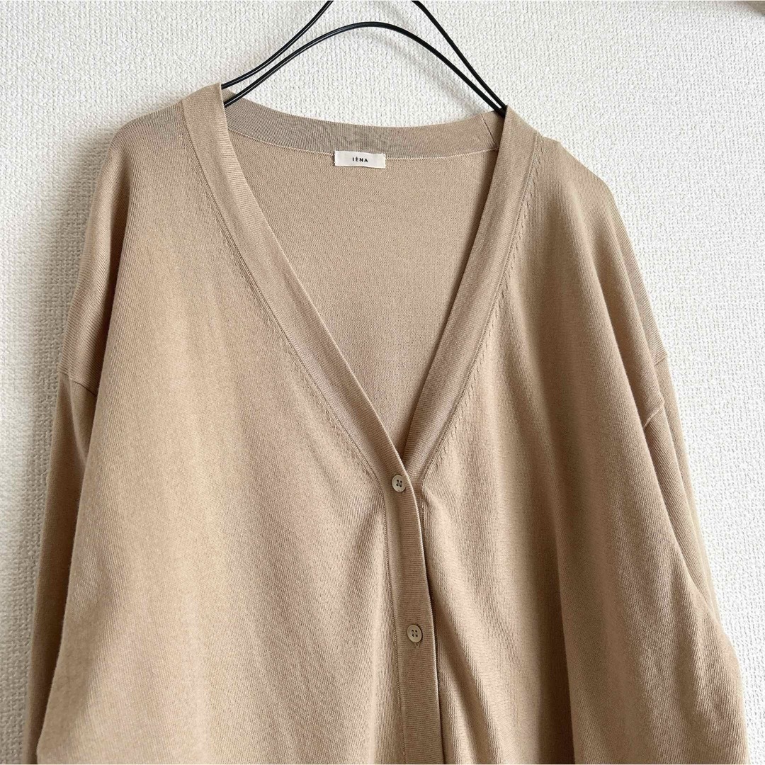IENA - イエナ コットンVネックカーディガン の通販 by shop IENA - イエナ コットンVネックカーディガン の通販 by shop