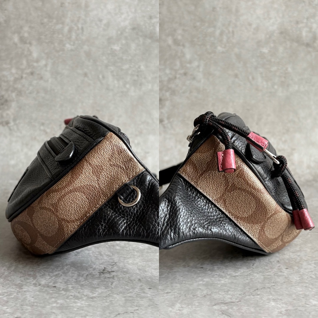 COACH - 【極美品】COACH シグネチャー ボディバッグ ショルダー COACH - 【極美品】COACH シグネチャー ボディバッグ ショルダー