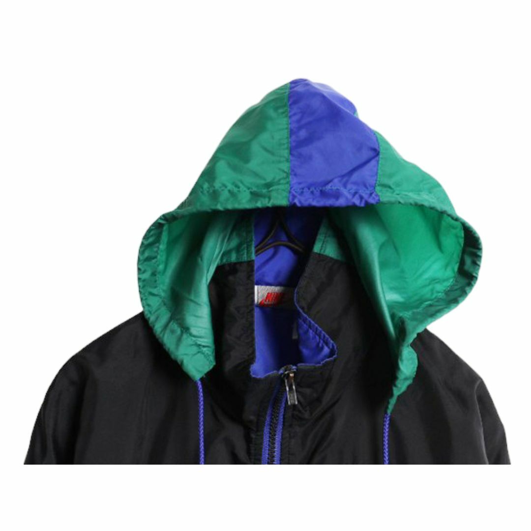 NIKE - 90s ナイキ フルジップ ナイロン ジャケット キッズ L NIKE - 90s ナイキ フルジップ ナイロン ジャケット キッズ L