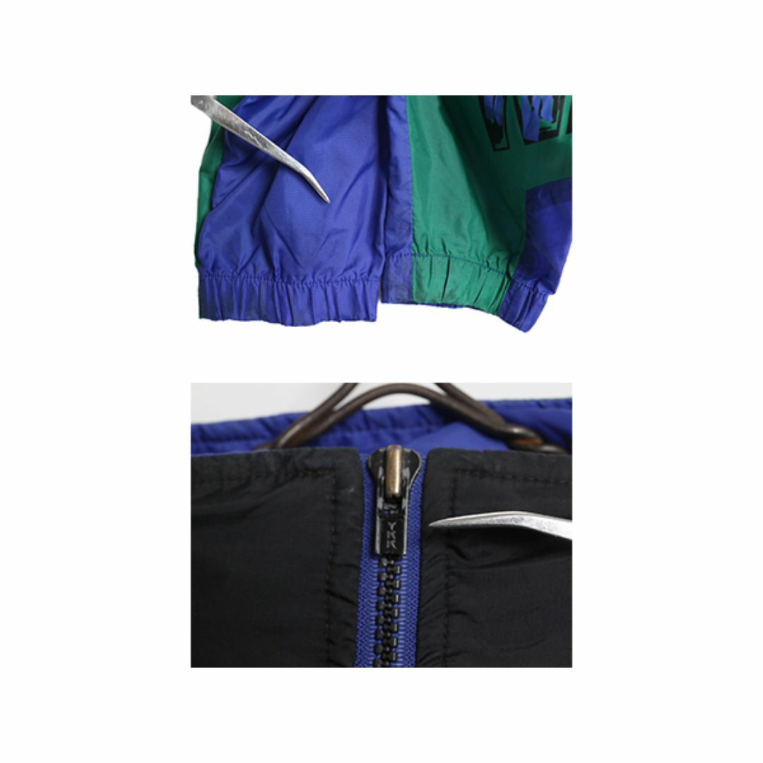 NIKE - 90s ナイキ フルジップ ナイロン ジャケット キッズ L NIKE - 90s ナイキ フルジップ ナイロン ジャケット キッズ L