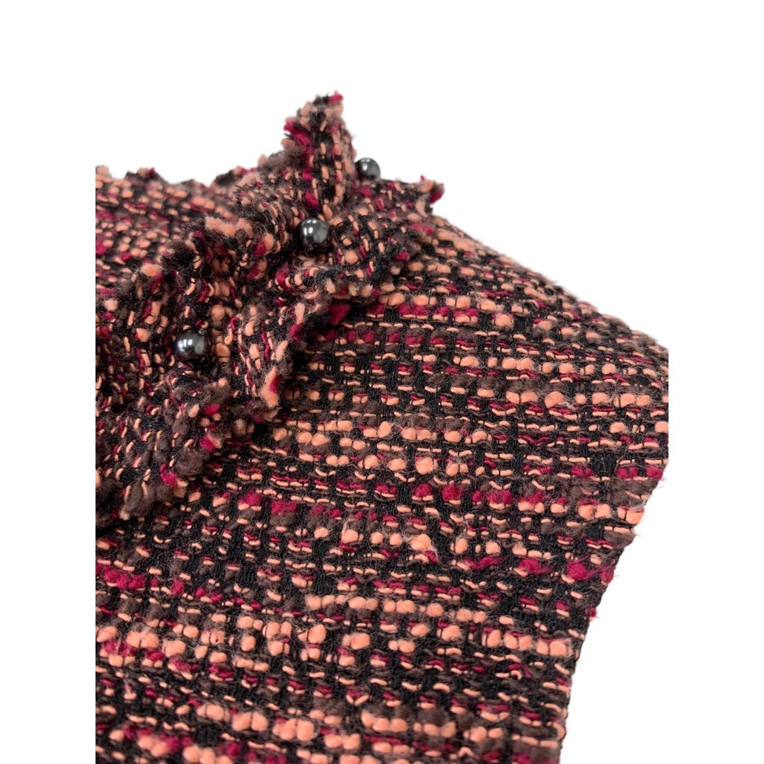 René - ルネ 6036570 ワンピース 34 レッド フリルネックジップ René - ルネ 6036570 ワンピース 34 レッド フリルネックジップ