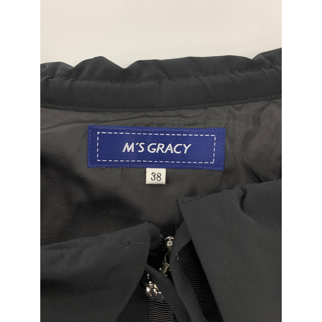 M'S GRACY - エムズグレイシー 414505 ブルゾン 38 ブラック M'S GRACY - エムズグレイシー 414505 ブルゾン 38 ブラック