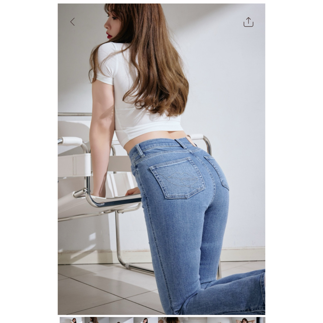 Her lip to - New York High-Waisted Jeans herliptoの通販 by Her lip to - New York High-Waisted Jeans herliptoの通販 by