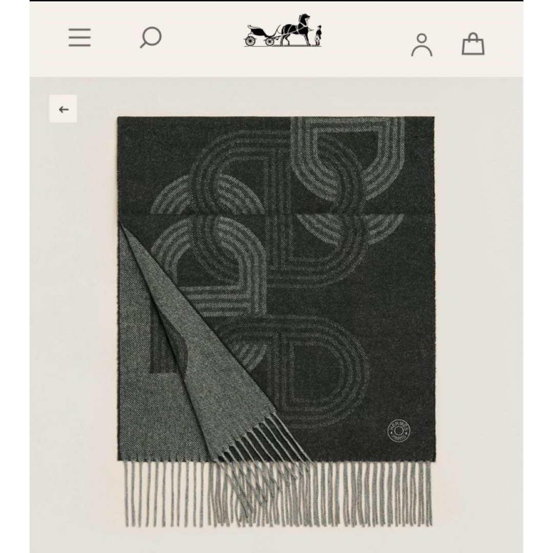 HERMES - 新品未使用☆エルメス マフラー 24番地のサーキット HERMES - 新品未使用☆エルメス マフラー 24番地のサーキット