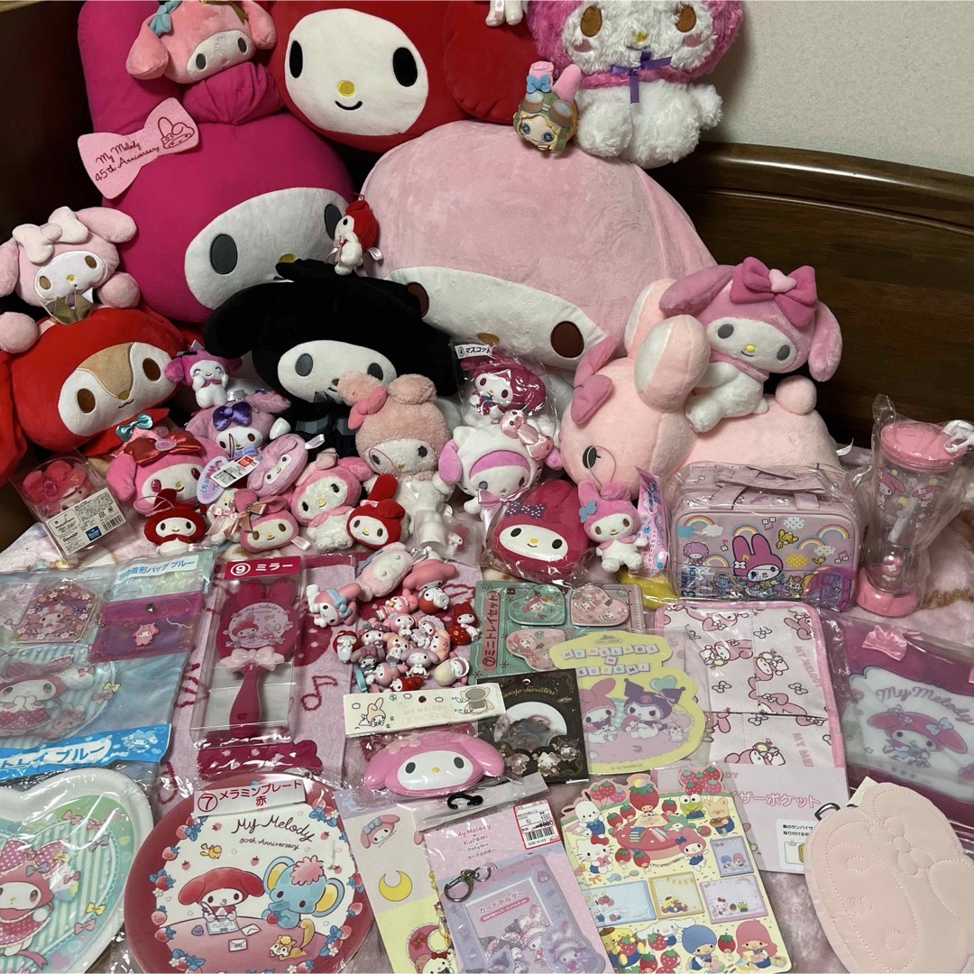 マイメロディ - マイメロディ ぬいぐるみ グッズ 大量の通販 by マイメロディ - マイメロディ ぬいぐるみ グッズ 大量の通販 by