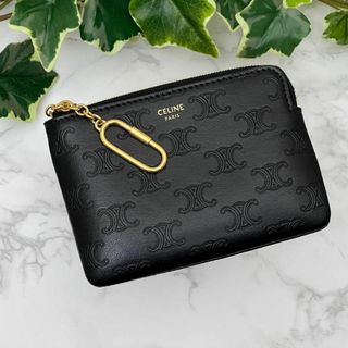 CELINE - セリーヌ フック付きコイン & カードポーチ コイン CELINE - セリーヌ フック付きコイン & カードポーチ コイン