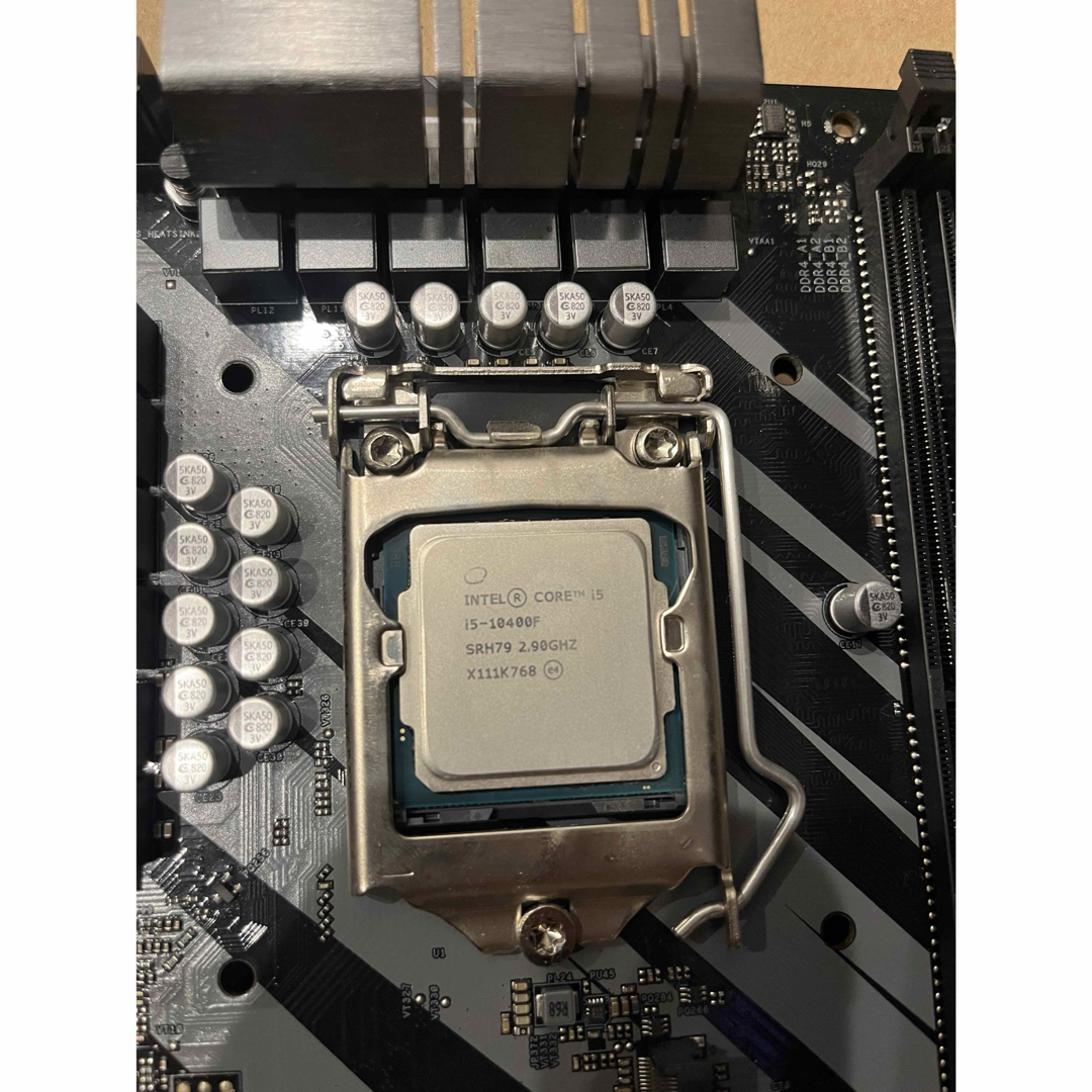 i5-10400f マザーボード H470 Phantom Gaming4セットの通販 by i5-10400f マザーボード H470 Phantom Gaming4セットの通販 by