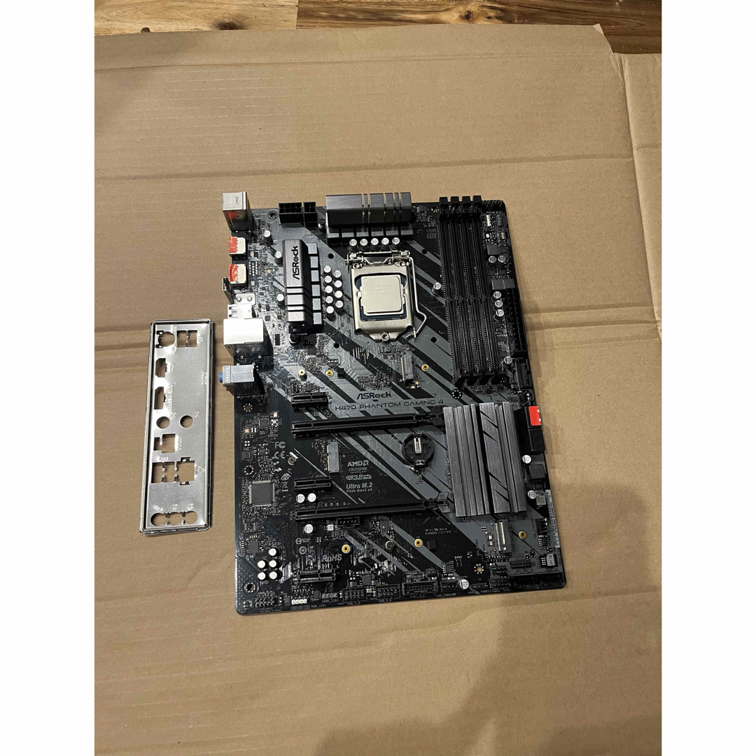 i5-10400f マザーボード H470 Phantom Gaming4セットの通販 by i5-10400f マザーボード H470 Phantom Gaming4セットの通販 by