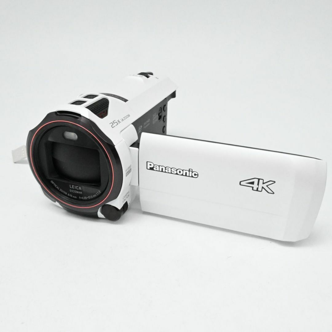 Panasonic - パナソニック 4K 64GB あとから補正 ホワイト HC Panasonic - パナソニック 4K 64GB あとから補正 ホワイト HC